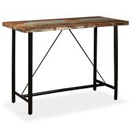Detailed information about the product Bar Table 150x70x107 Cm Solid Reclaimed Wood
