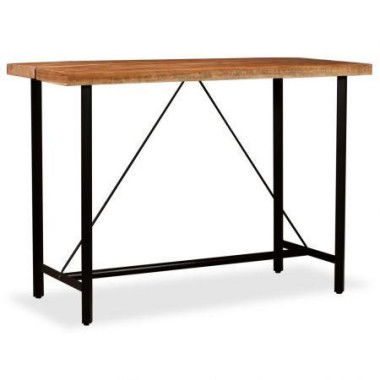 Bar Table 150x70x107 Cm Solid Sheesham Wood