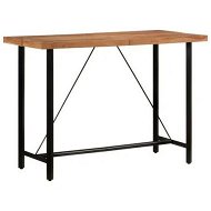 Detailed information about the product Bar Table 150x70x107 cm Solid Wood Acacia and Iron