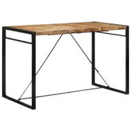 Detailed information about the product Bar Table 175x90x110 cm Solid Rough Wood Mango