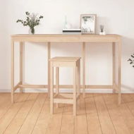 Detailed information about the product Bar Table 180x80x110 cm Solid Wood Pine