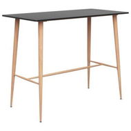 Detailed information about the product Bar Table Black 120x60x96 Cm