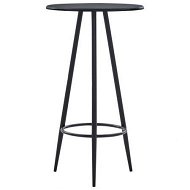 Detailed information about the product Bar Table Black 60x107.5 Cm MDF