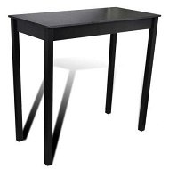 Detailed information about the product Bar Table MDF Black 115x55x107 Cm