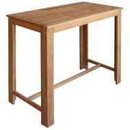 Detailed information about the product Bar Table Solid Acacia Wood 120x60x105 Cm
