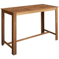 Detailed information about the product Bar Table Solid Acacia Wood 150x70x105 Cm