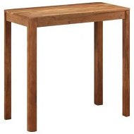 Detailed information about the product Bar Table Solid Wood Acacia with Honey Finish 110x55x106 cm