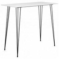 Detailed information about the product Bar Table White 120x60x105 Cm