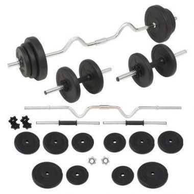 Barbell and Dumbbell Set 30 kg