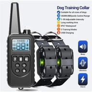 Detailed information about the product Bark Collar Waterproof Anti-Barking Dog Collar, Remote Control Training Collar with 3 Training Modes for Dogs,