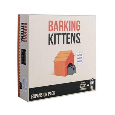 Barking Kittens Expansion Pack By Exploding Kittens - For Adults Teens And Kids - Fun Family Games