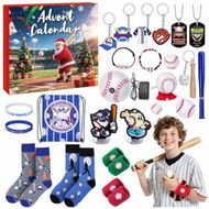 Detailed information about the product Baseball Advent Calendar 2025 Sport for Teen Boys Girls Teenagers Baseball Christmas Countdown Gifts Accessories and Decorations Stocking Stuffers