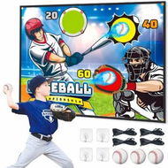 Detailed information about the product Baseball Games,Toss Target Party Game Kids Outdoor Toys For Age 3+ Baseball Game Mat For Activities Outside Backyard Indoor