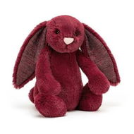 Detailed information about the product Bashful Sparkly Cassis Bunny Small 18cm