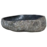 Detailed information about the product Basin River Stone Oval 30-37 cm