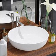 Detailed information about the product Basin Round Ceramic White 41.5x13.5 Cm.