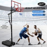 Detailed information about the product Basketball Hoop Stand System Ring Portable Height Adjustable Fitness Equipment