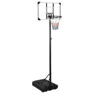 Detailed information about the product Basketball Stand Transparent 235-305 cm Polycarbonate