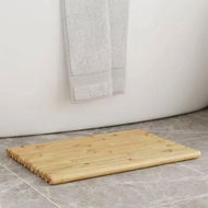 Detailed information about the product Bath Mats 2 pcs 50x35 cm Bamboo