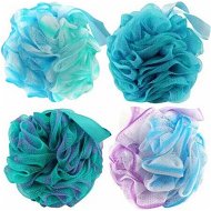 Detailed information about the product Bath Sponges Loofahs 70 Grams Large Size,4 Pack Shower Sponge Exfoliating Cleaning Bath Loofa Body Scrubber Balls for Women Men Children Washing