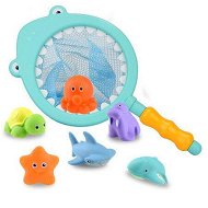 Detailed information about the product Bath Toy Water Spray Floating Animals Bath Pool Accessory Shark Fishing Game for Kids