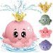Bath Toy with 4 Water Spray(Random Color)Modes Light Up Octopus Bathtub Toys Auto-Rotating Water Sprinkler Pool Toys Color Pink. Available at Crazy Sales for $14.99
