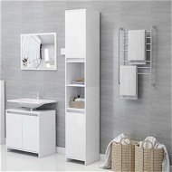 Detailed information about the product Bathroom Cabinet White 30x30x183.5 Cm Chipboard