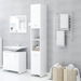 Bathroom Cabinet White 30x30x183.5 cm Chipboard. Available at Crazy Sales for $149.95