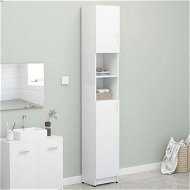 Detailed information about the product Bathroom Cabinet White 32x25.5x190 Cm Chipboard
