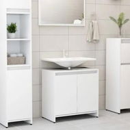 Detailed information about the product Bathroom Cabinet White 60x33x58 cm Chipboard