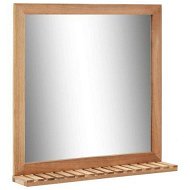 Detailed information about the product Bathroom Mirror 60x12x62 Cm Solid Walnut Wood