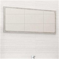 Detailed information about the product Bathroom Mirror Concrete Gray 80x1.5x37 Cm Chipboard