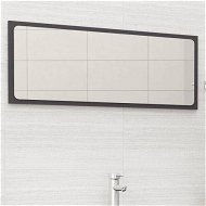 Detailed information about the product Bathroom Mirror Gray 100x1.5x37 Cm Chipboard