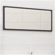 Detailed information about the product Bathroom Mirror Gray 80x1.5x37 Cm Chipboard