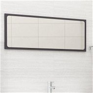 Detailed information about the product Bathroom Mirror Gray 90x1.5x37 Cm Chipboard