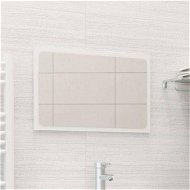 Detailed information about the product Bathroom Mirror High Gloss White 60x1.5x37 Cm Chipboard