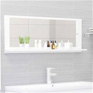 Detailed information about the product Bathroom Mirror White 100x10.5x37 Cm Engineered Wood.