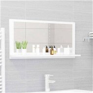 Detailed information about the product Bathroom Mirror White 80x10.5x37 Cm Engineered Wood.
