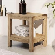 Detailed information about the product Bathroom Side Table 45x35x45 cm Solid Wood Teak
