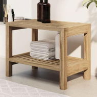 Detailed information about the product Bathroom Side Table 50x40x45 cm Solid Wood Teak