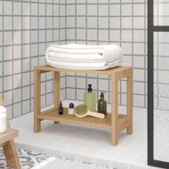 Detailed information about the product Bathroom Side Table 60x30x45 cm Solid Wood Teak