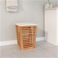 Detailed information about the product Bathroom Stool 40.5x40.5x56 Cm Solid Wood Walnut
