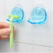 Bathroom Suction Cup Shaver Holder Rack 2PCS Clear Plastic Storage Bracket. Available at Crazy Sales for $8.99