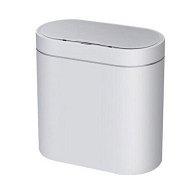 Detailed information about the product Bathroom Trash Can With Lid 2.5 Gallon Waterproof Automatic Motion Sensor Garbage Bin.