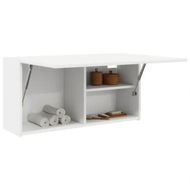 Detailed information about the product Bathroom Wall Cabinet White 80x25x40 cm Engineered Wood