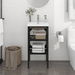 Bathroom Washbasin Frame with Built-in Basin Black Iron. Available at Crazy Sales for $149.95