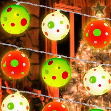 Battery Operated Christmas Lights, Christmas Decorations for Tree, 3 Meters 20 LED Waterproof Christmas Lights for Christmas Tree