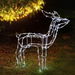 Battery Operated LED Reindeer -2 Style Options: Feeding and Standing - Feeding. Available at Crazy Sales for $54.95