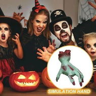 Detailed information about the product Battery Powered Crawling Hand Prop, Halloween Decorations, Realistic Activated for Ghost Bar