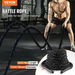 Battle Rope 1.5' 30Ft Gym Workout Strength Training Exercise Fitness Rope. Available at Crazy Sales for $99.95